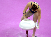 Bakıda idman gimnastikası üzrə Dünya Kuboku yarışlarının ikinci günü start götürüb. Azərbaycan, 20 fevral, 2016